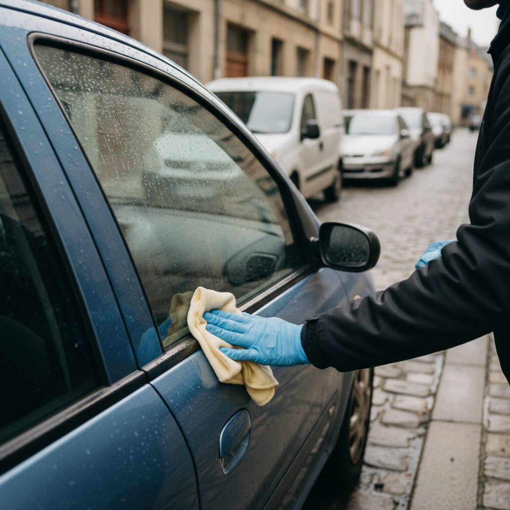 Lavage auto à sec : la technique pour nettoyer sans rayer