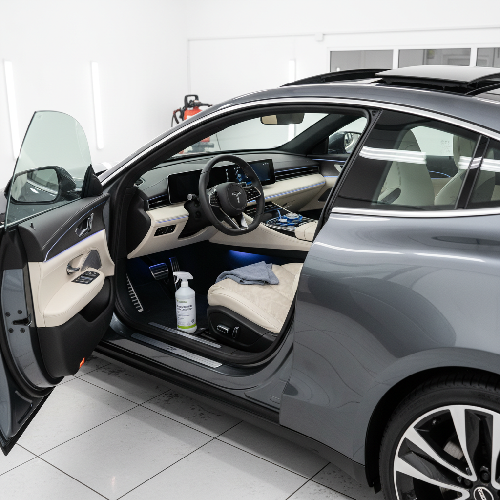 Nettoyage intérieur auto : le guide des techniques professionnelles