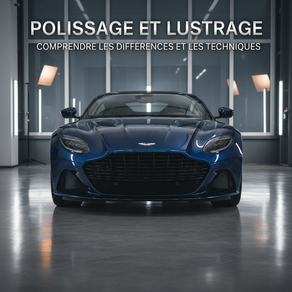 Polissage et lustrage : comprendre les différences et les techniques