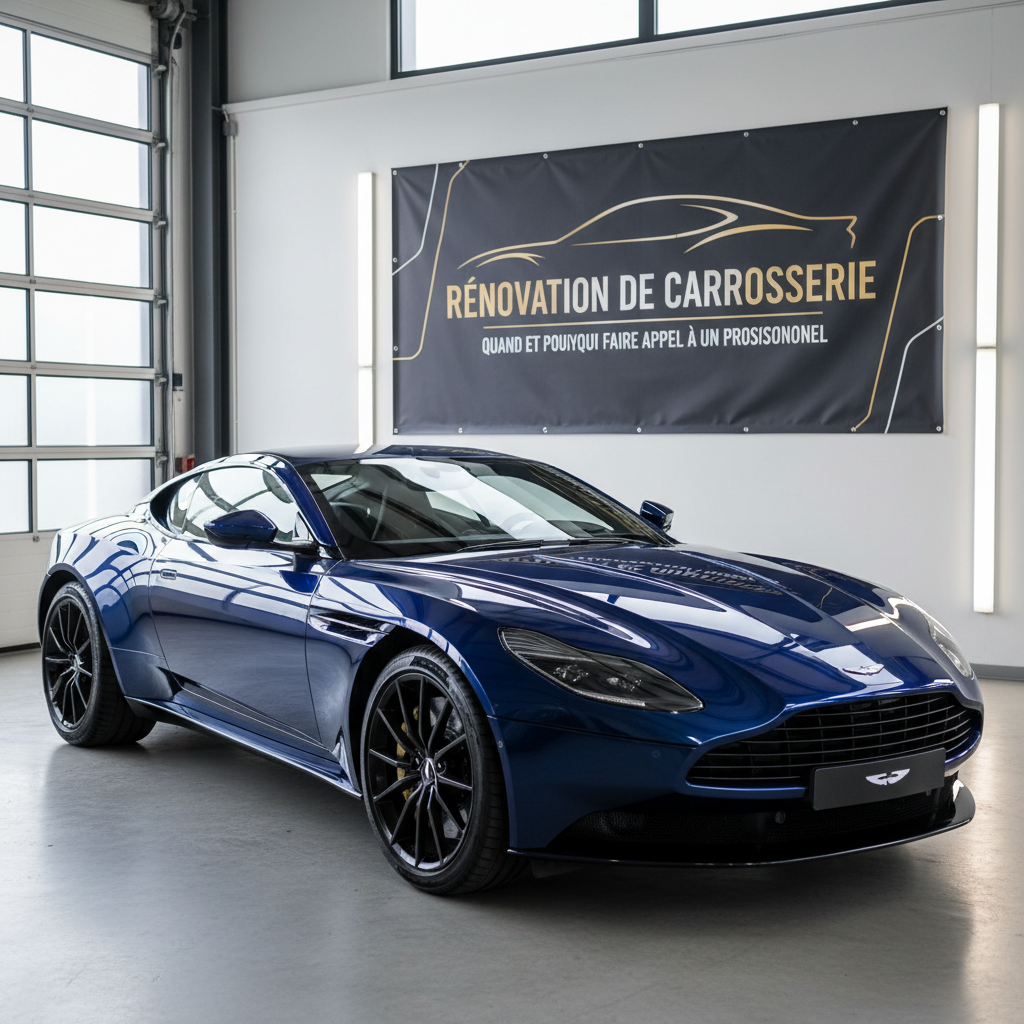 Rénovation carrosserie : polissage et correction de peinture